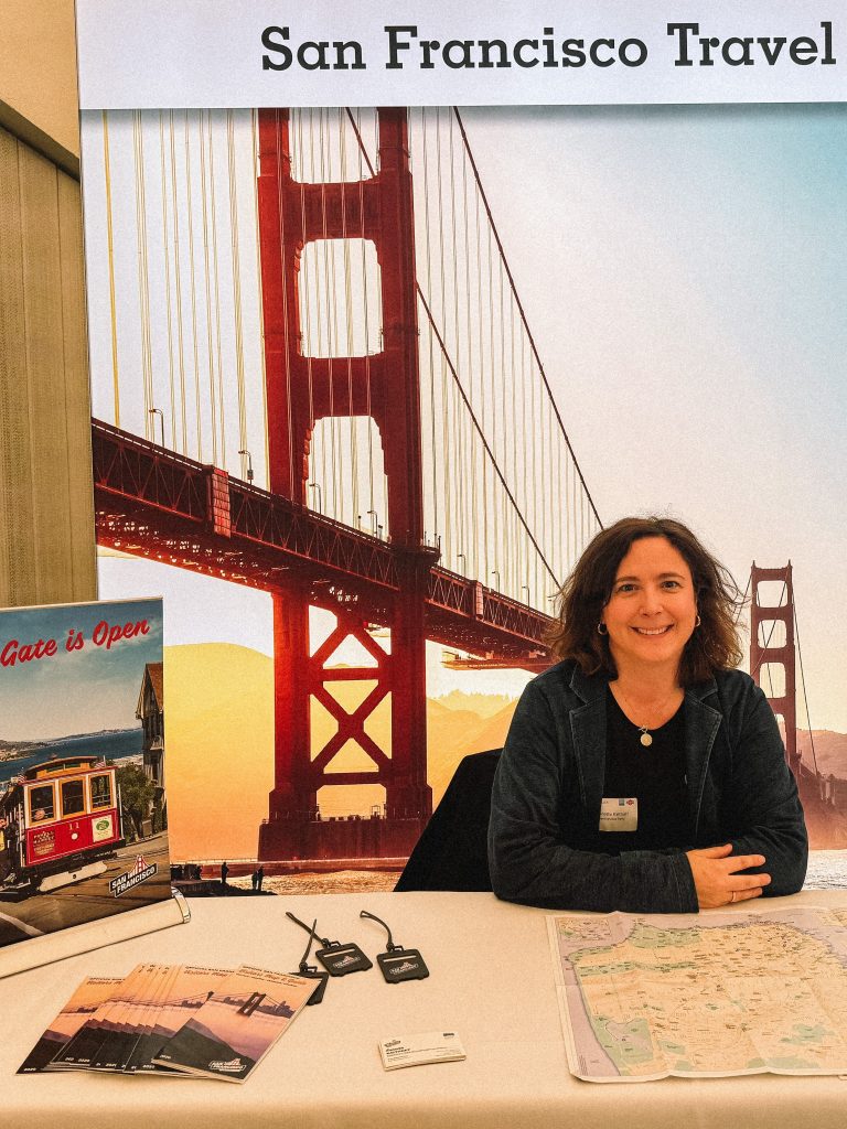 Brand USA Event in Zurich: Annette representing San Francisco Travel