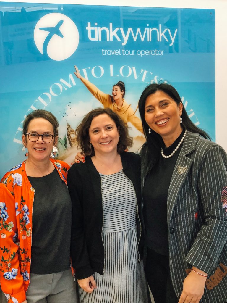 Trainings in Rome: Annette meets travel agents