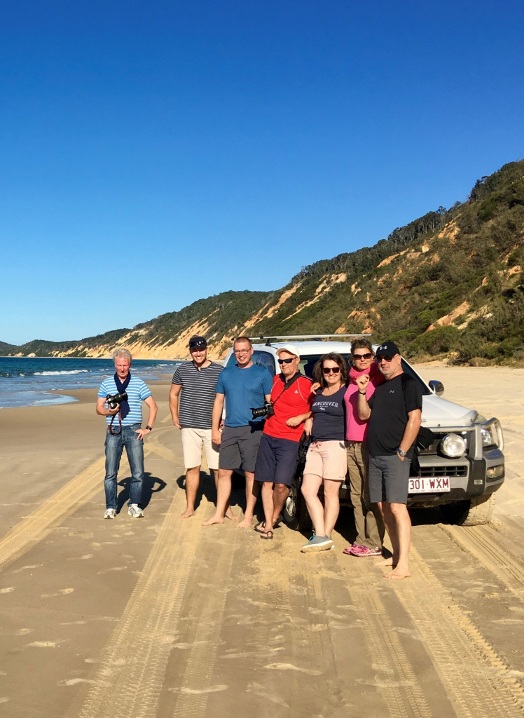 Auf einer Queensland-Pressreise wird der Strand auch mal zum „Highway“