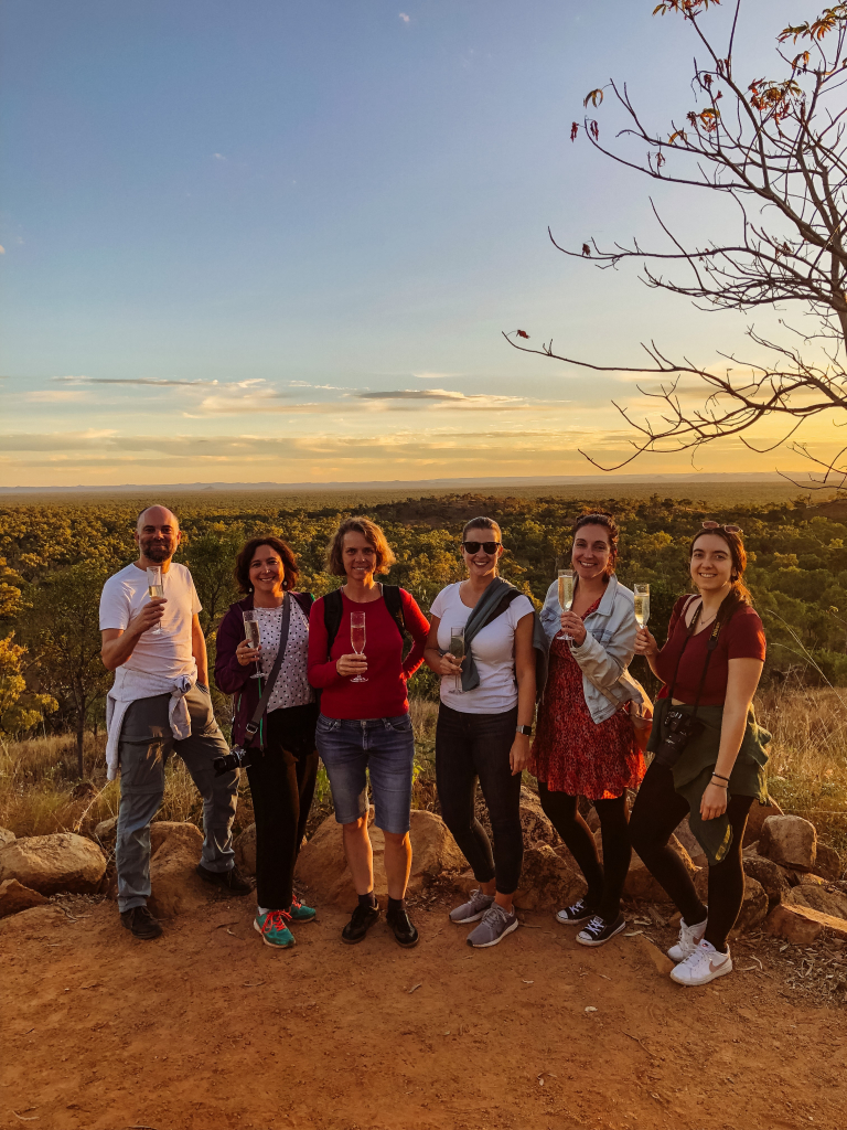 Travel Agents im Undara Nationalpark, Australien