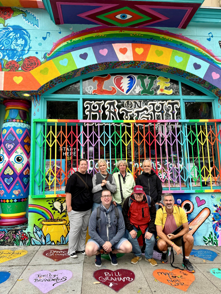 Unsere San Francisco-Pressereise 2025 führte uns durch das Hippie-Viertel Haight-Ashbury