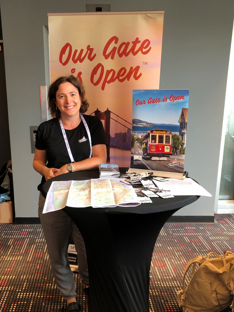 Annette auf Cinema-Roadshow für San Francisco Travel