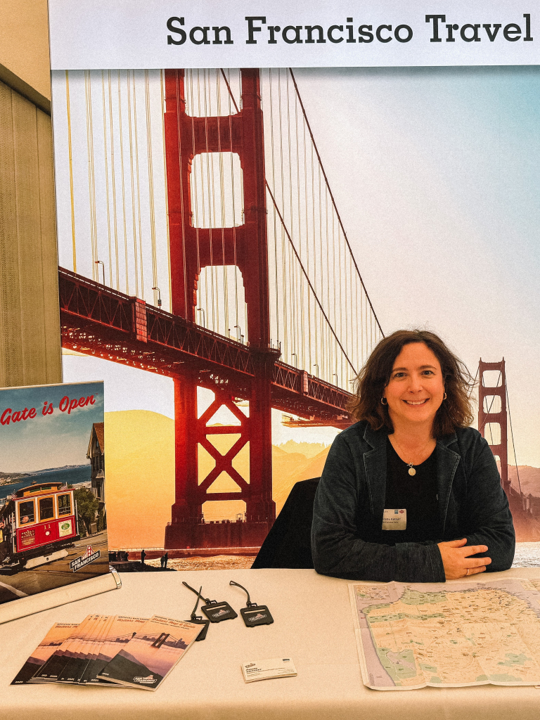 Brand USA Event in Zürich: Annette für San Francisco Travel im Einsatz